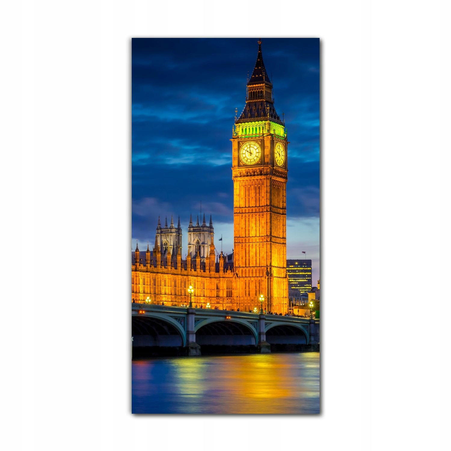 

Foto-obraz na szkle nowoczesny 70x140 Big Ben noc