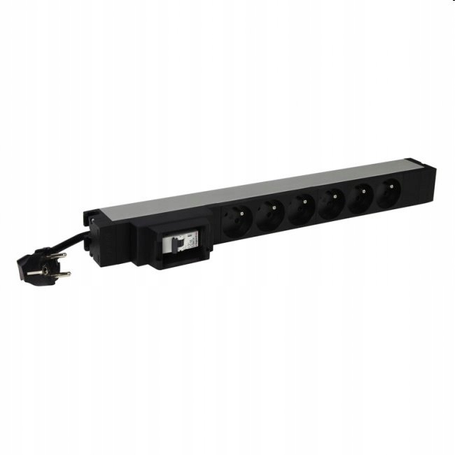 Legrand napájecí blok Pdu do racku 6x 230V s jističem 1U 646830