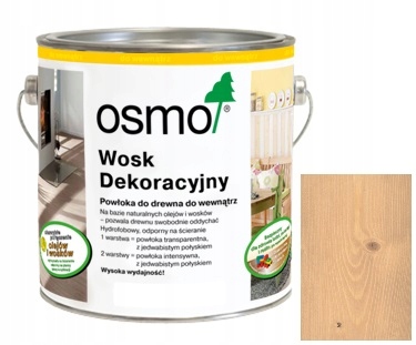 Osmo 3102 0,75L Vosk Dekorativní pařený buk *wawa