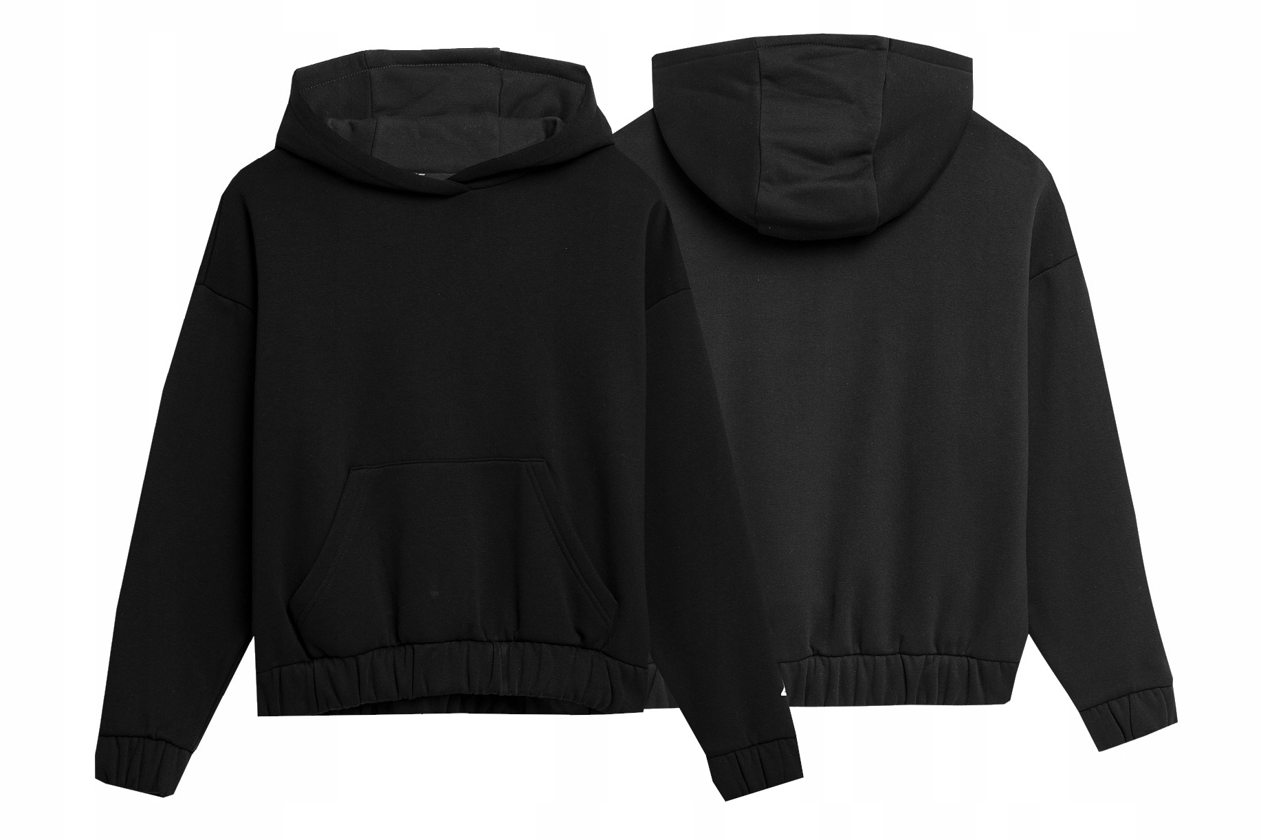 Tepláková Mikina 4F S Kapucí, Nerozepínací