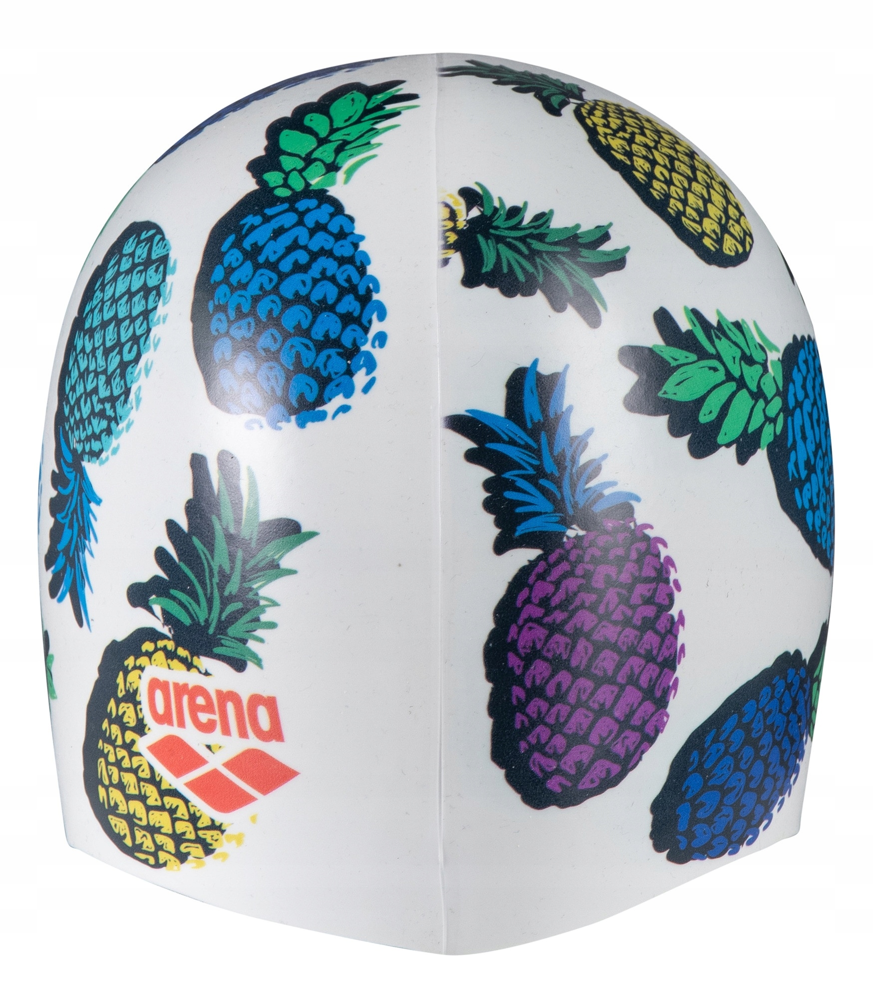 Arena czepek silikonowy do pływania na basen hd cap pineapples