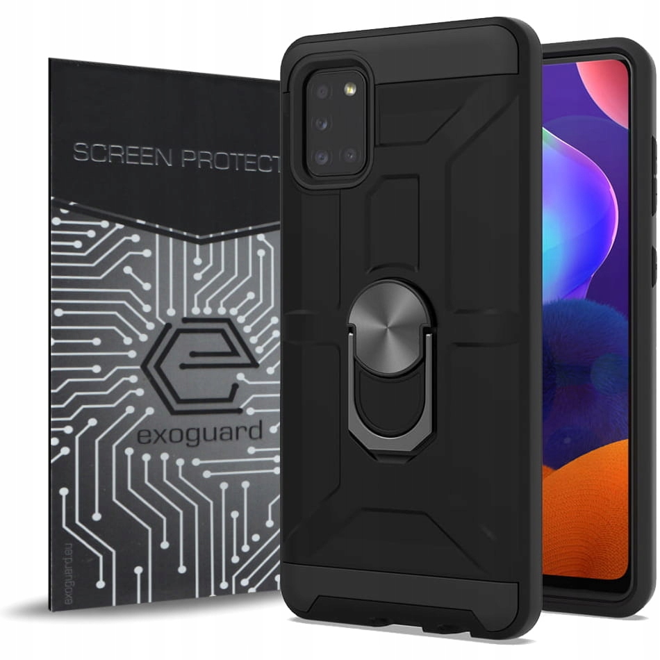 

Exoguard - Case Etui Pancerne+szkło do Galaxy A31