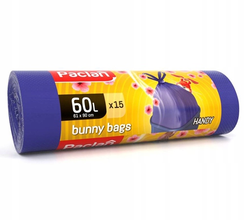 

Paclan Worki Na Śmieci Zapachowe 60LX15 Bunny Bags