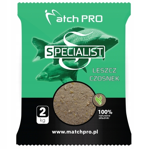 Zanęta Specialist Leszcz Czosnek 2kg Matchpro