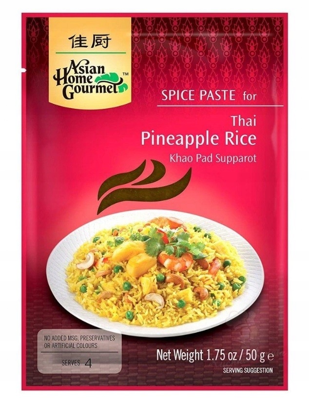 

Tajska pasta ananasowa do ryżu Khao Pad Supparot 5