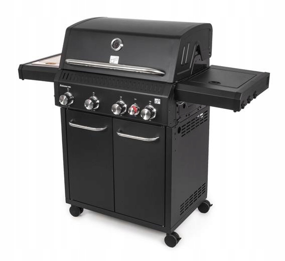 Grill gazowy G21 Alabama Black Bbq Premium Line, 5 palników reduktor grat