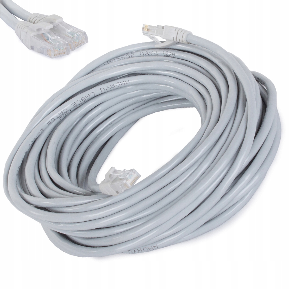 

Kabel Sieciowy Lan CAT6 RJ45 Skrętka Ethernet 15m