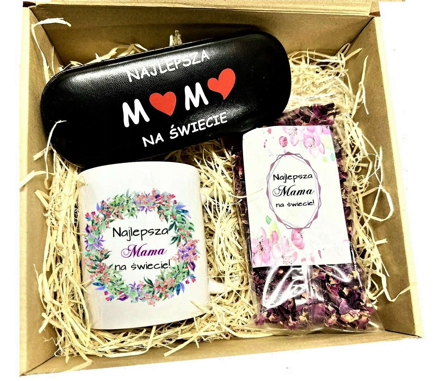 

Zestaw Etui Kubek Dzień Mamy Matki Box Niezbędnik