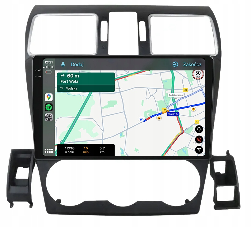 Subaru Forester 2015-2018 Rádio Navigace Android TS20 12GB/256GB 2K Qled