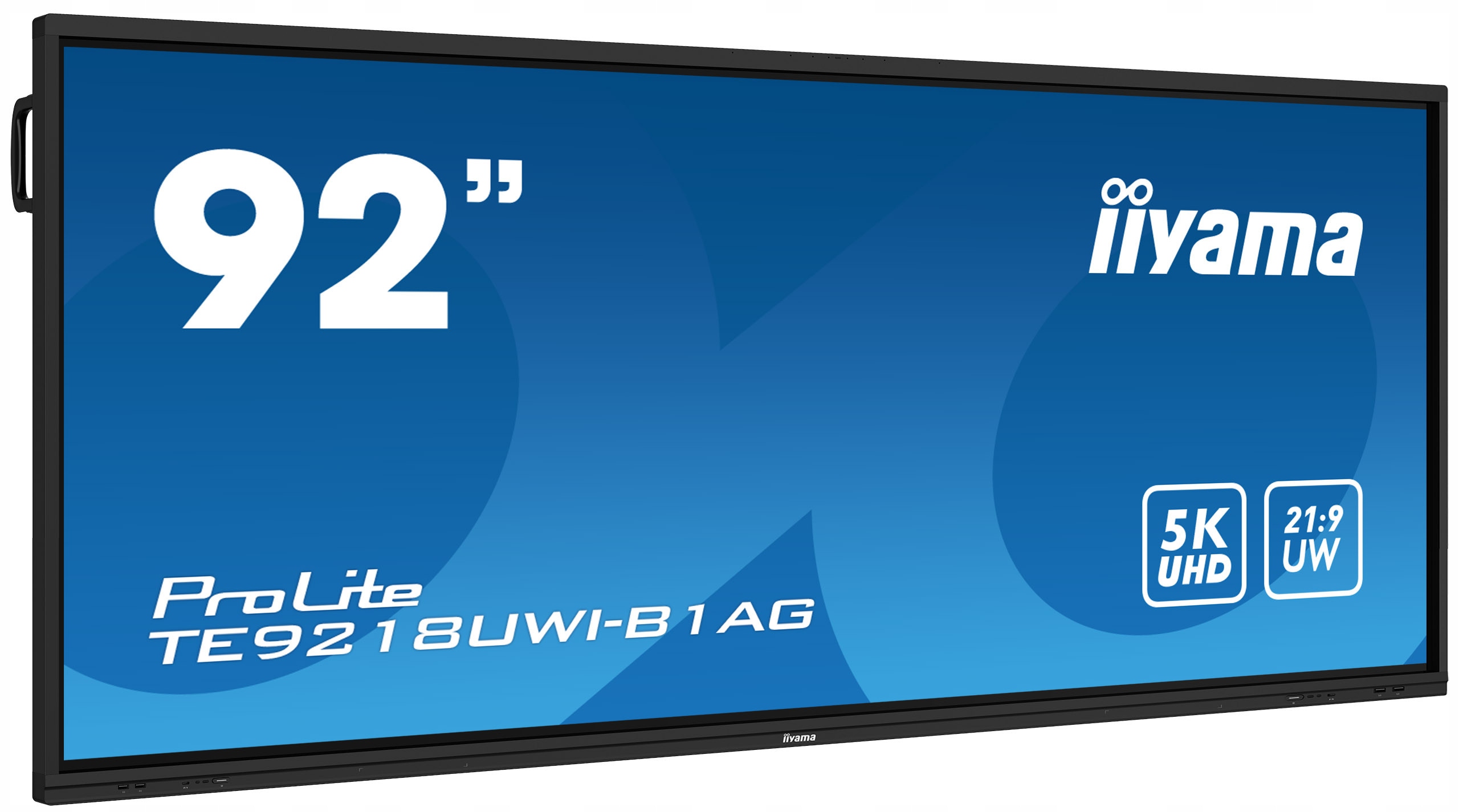 Ultraszeroki monitor interaktywny iiyama ProLite TE9218UWI-B1AG 92 5K Va