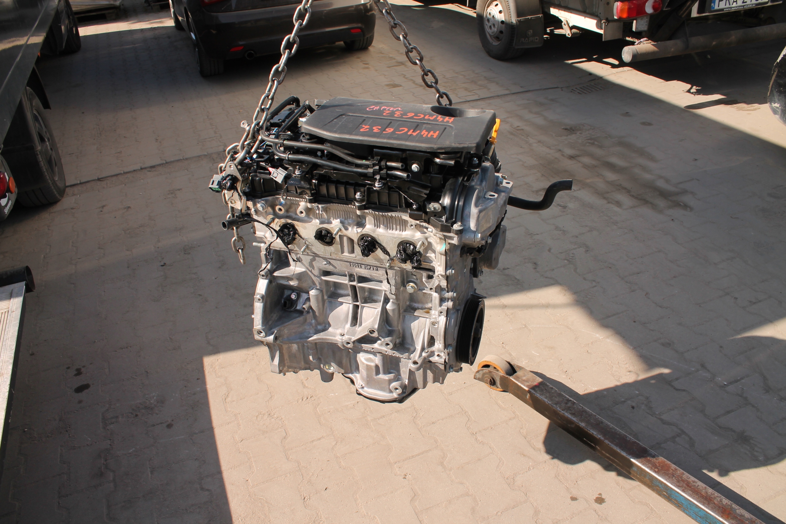 engine complete RENAULT CLIO H4MC632 4TYSKM