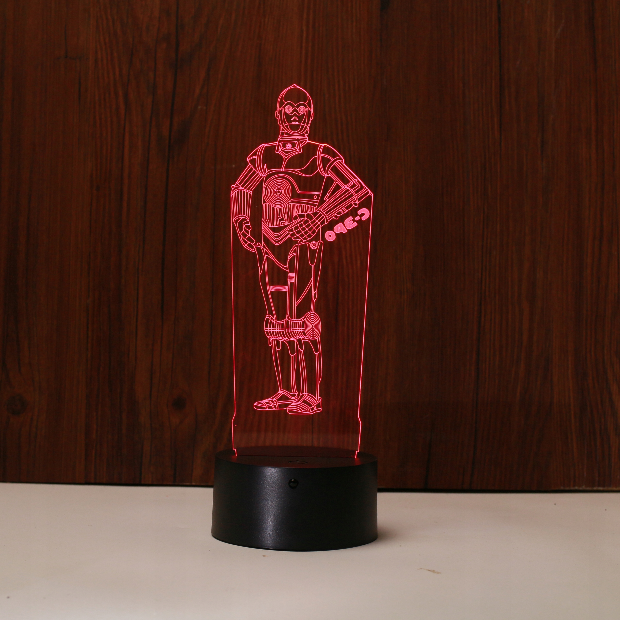 LAMPKA NOCNA 3D LED GWIEZDNE WOJNY C3PO STAR WARS