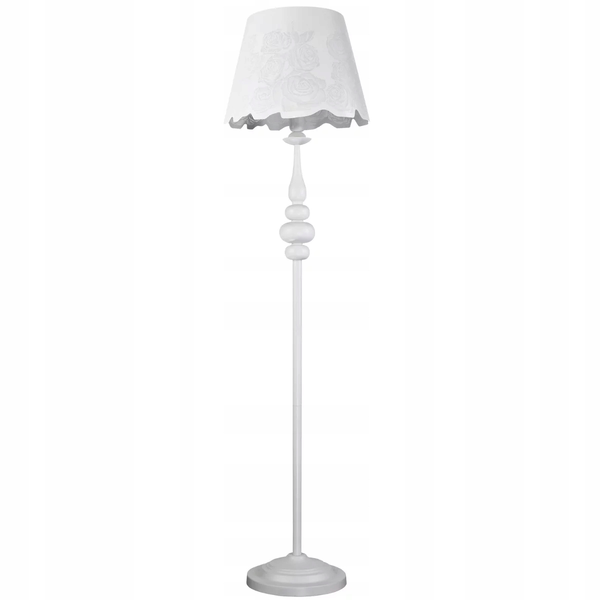 Sanico Goldlux lampa podłogowa biała Fabrizia E27 310439