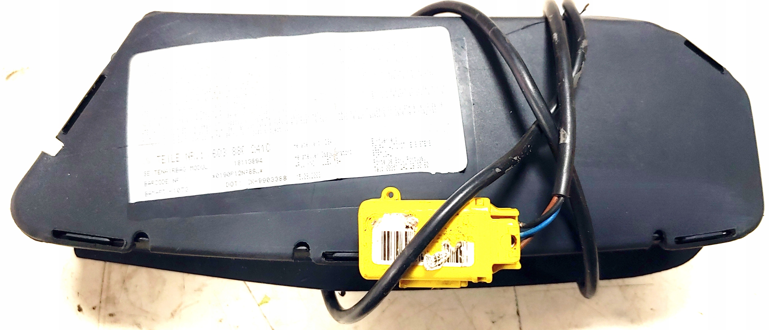 6q3880241 - Подушка безпеки сидіння VW Polo 9N Ibiza 6L 02-L