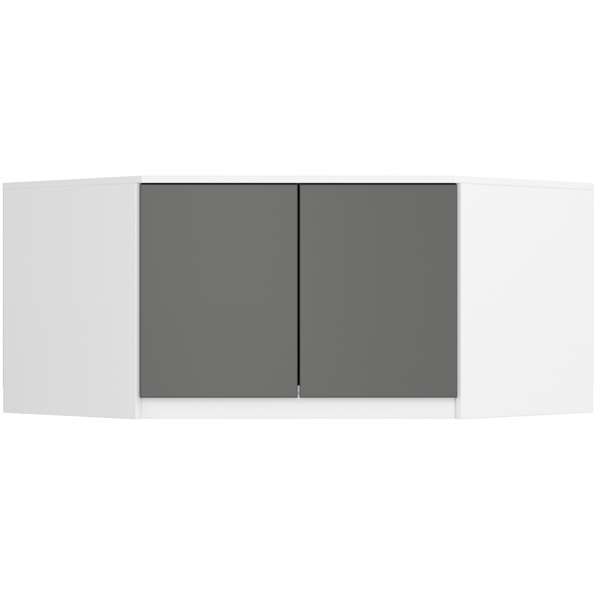 Nadstavba Na Skriňu S100 Biela Šedá Akd