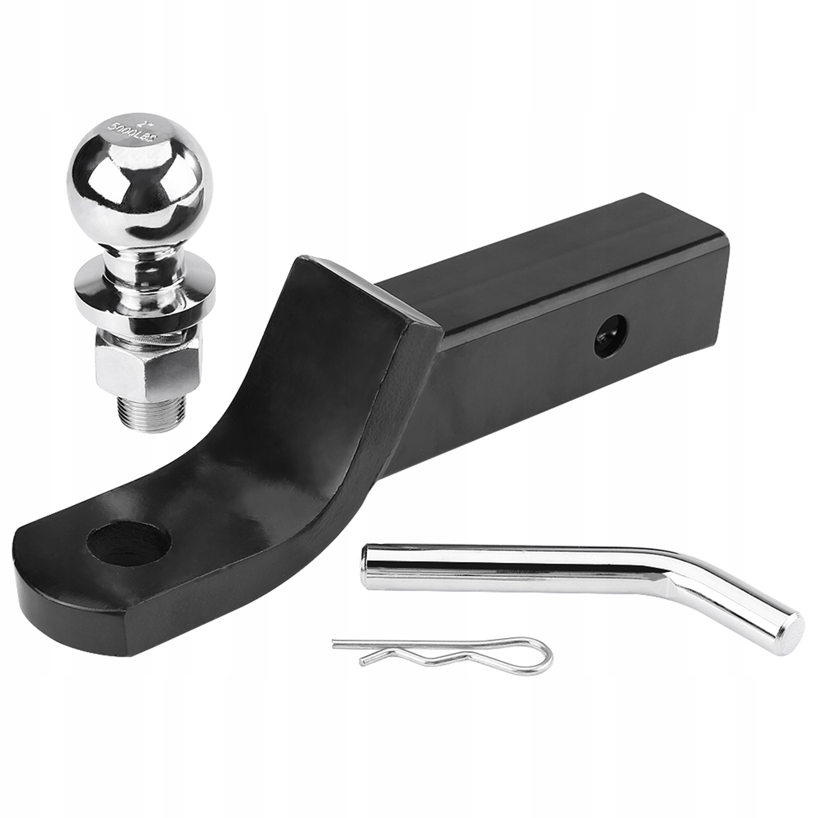 Levně 2“ Kula Tažného Zařízení Závěs 50 mm Hák Přívěsu Adaptér 6000 Liber