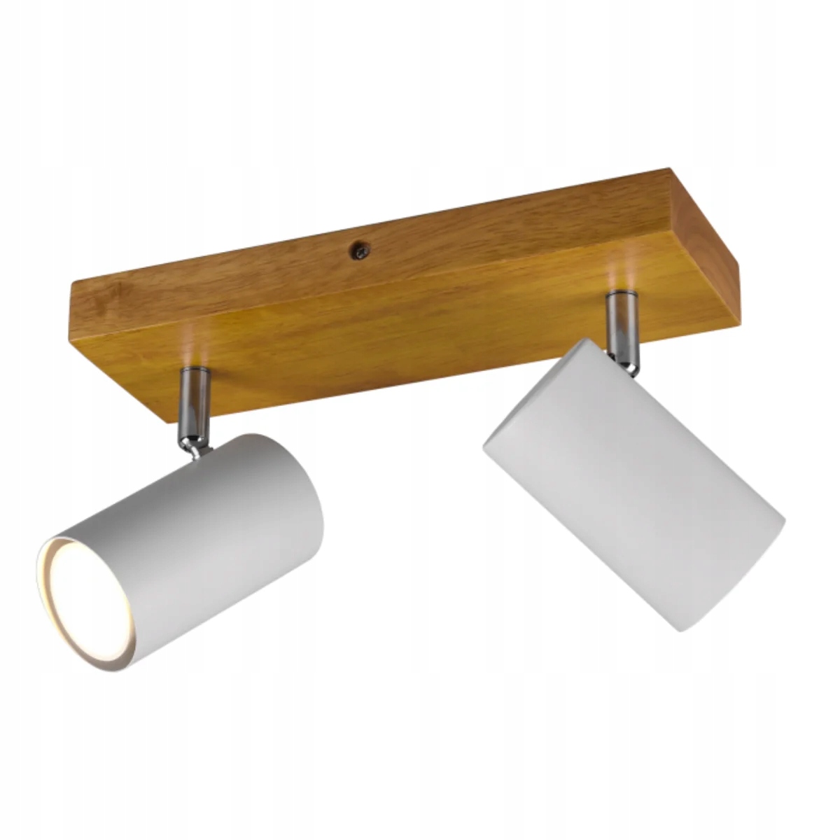 Trio Bílý stropní reflektor Spot, 2 body GU10, regulace stmívání