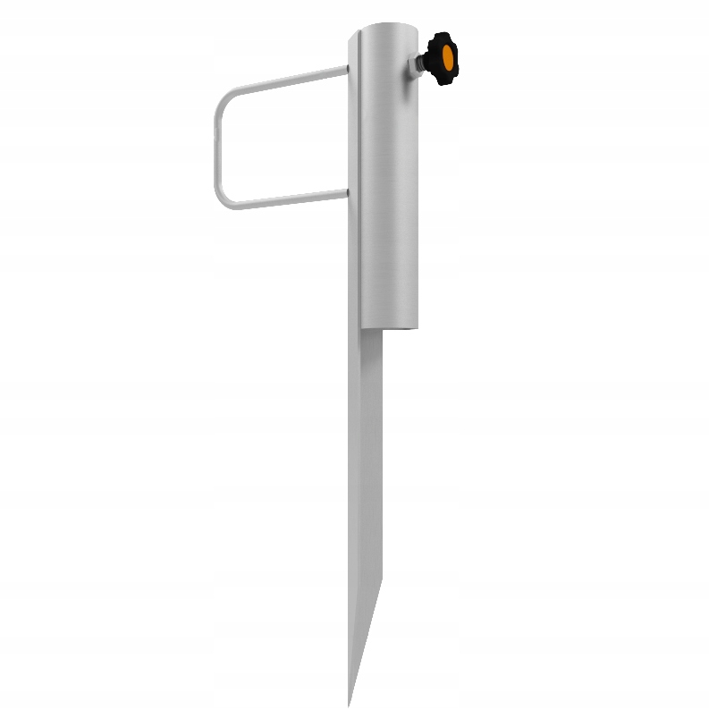 Nerezová Základna Pro Zapichování Pod Zahradní Plážový Slunečník, Stojan, Držák