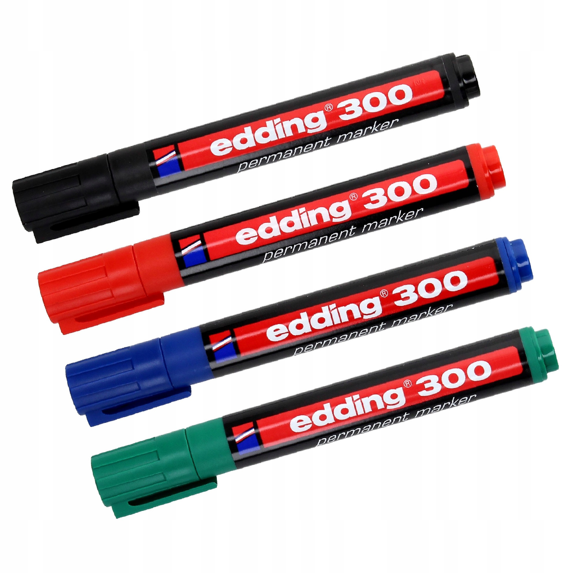 

Marker permanentny -zestaw 4kol okrągły Edding 300