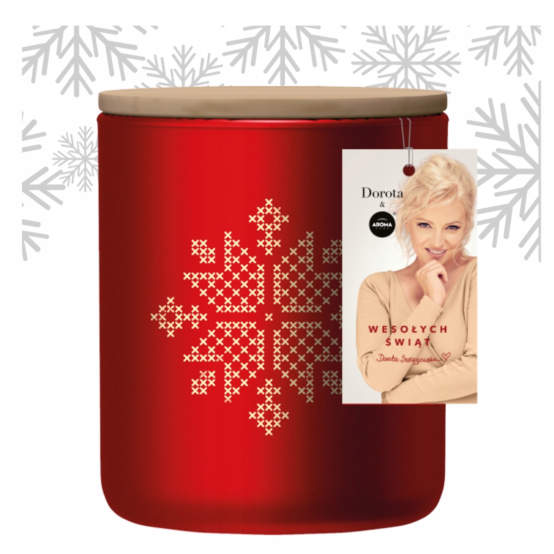 Dorota AROMA BOX Cynamonowy Wieczór Zestaw Patyczki zapachowe + Świeca Kod producenta 10015