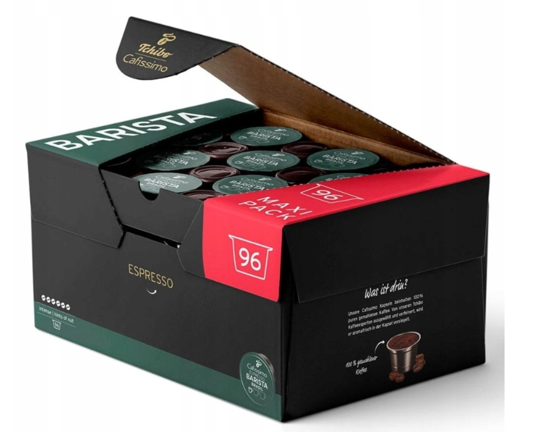 Levně Tchibo Cafissimo Espresso Brasil 96 kapslí Dovoz z Německa