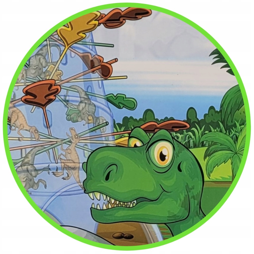 GRA ZRĘCZNOŚCIOWA SPADAJĄCE DINOZAURY jak małpki Wiek dziecka 3 lata +