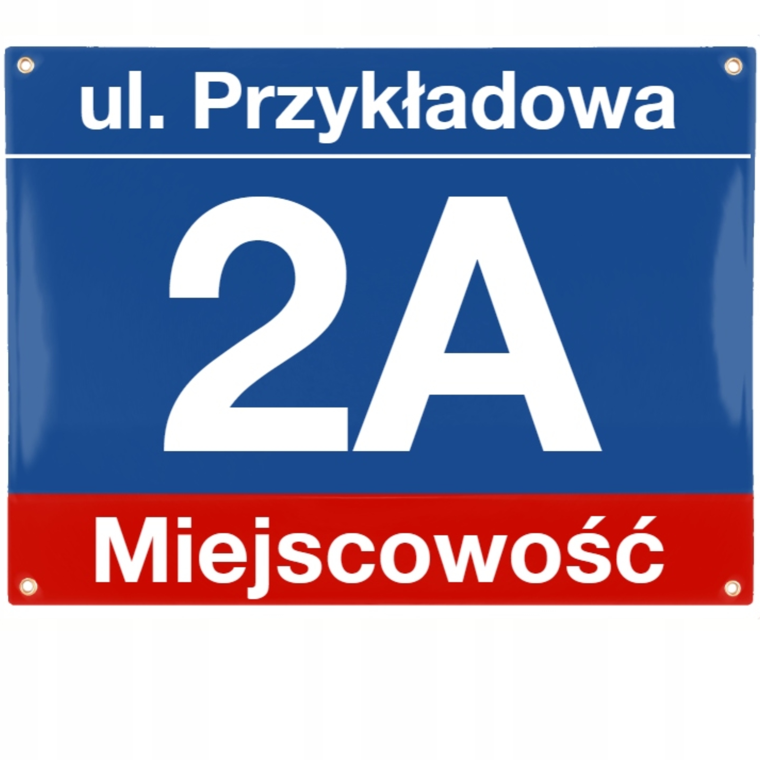 Adresová Tabule Číslo Domu Kovová Tabule Na Dům 30x40 CM Smaltovaná
