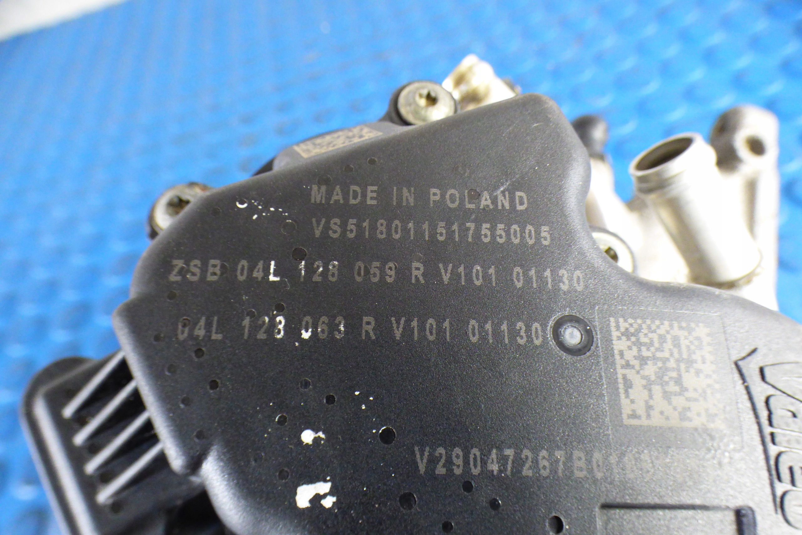 Valvola a farfalla 04L128059R stBDB VW JETTA 6 VI 5C 2.0 TDI