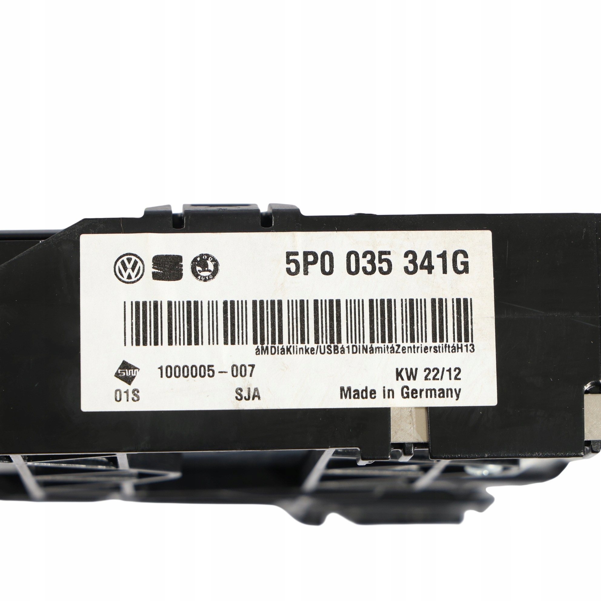 блок комфорта 6J0035342E IBIZA 6J seat SKODA vw