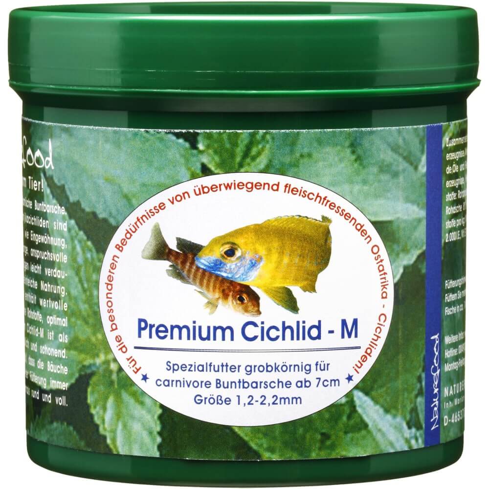 Levně Naturefood Premium Cichlid M 200 g pro cichlidy