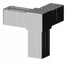 

Łącznik plastikowy profili aluminiowych 20x20x1,5