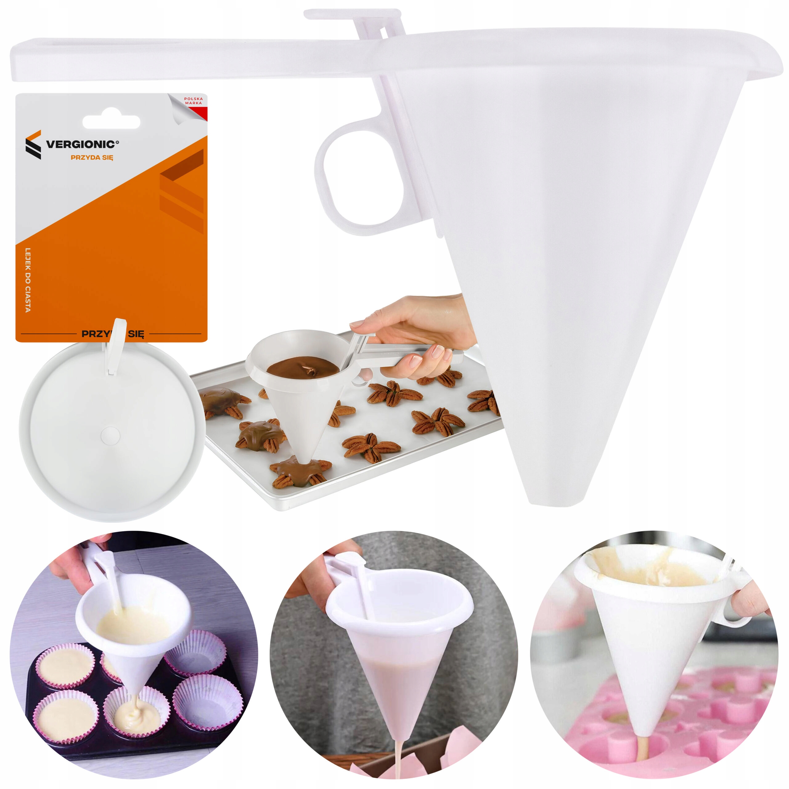 LEJEK PORCJONER DOZOWNIK DO CIASTA MUFFINEK SOSÓW Rodzaj inny