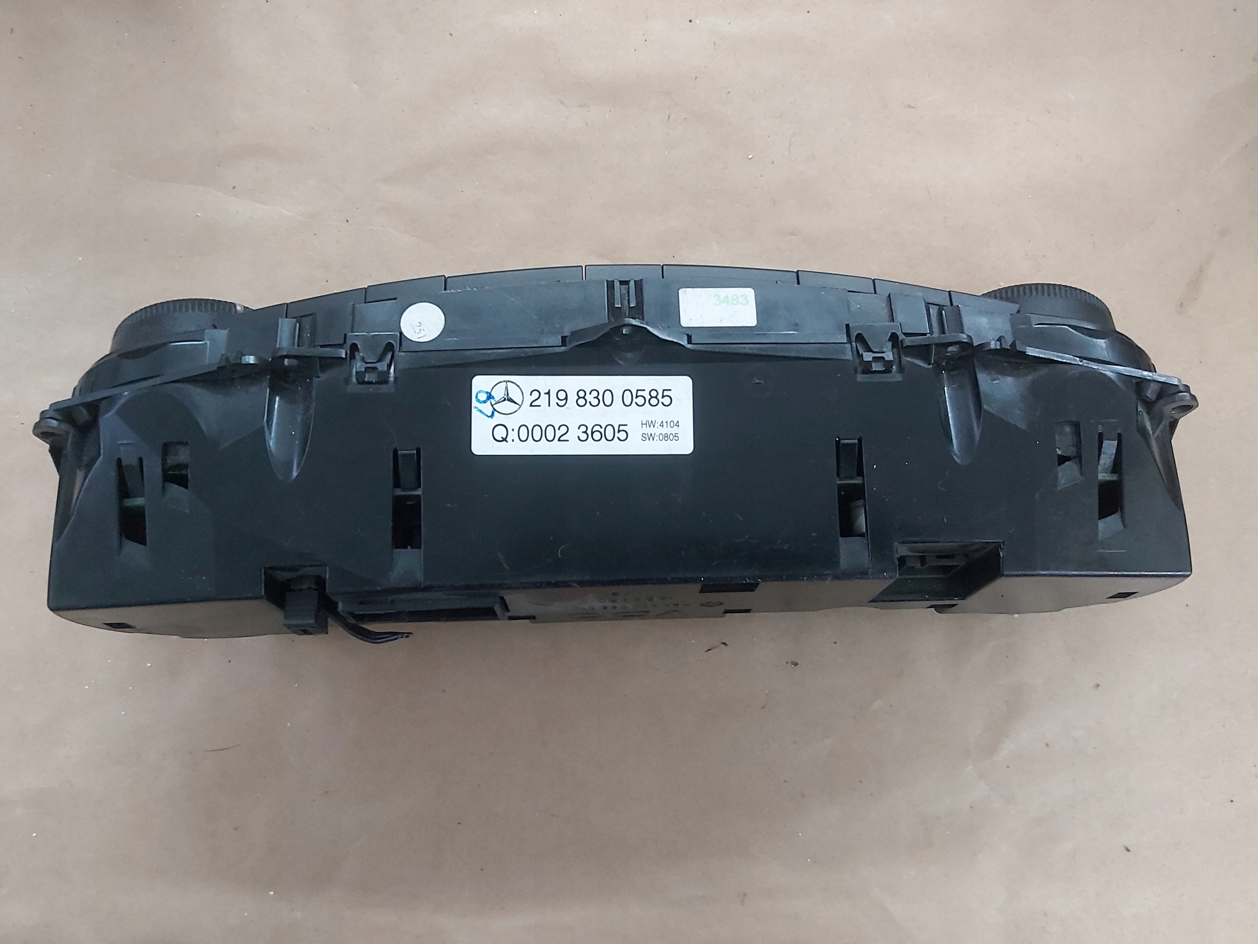 Unite commande clima 2198300585 MERCEDES CLS W219 BDB!!