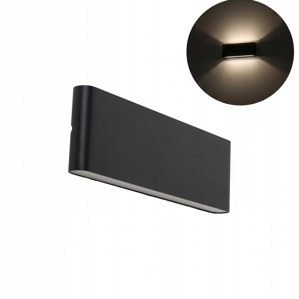 Led nástěnné svítidlo 5W IP54 Arwena L Black 18186 Tk Lighting