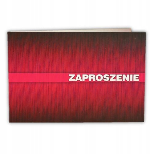 

Tanie Zaproszenie uniwersalne 10szt ZT2