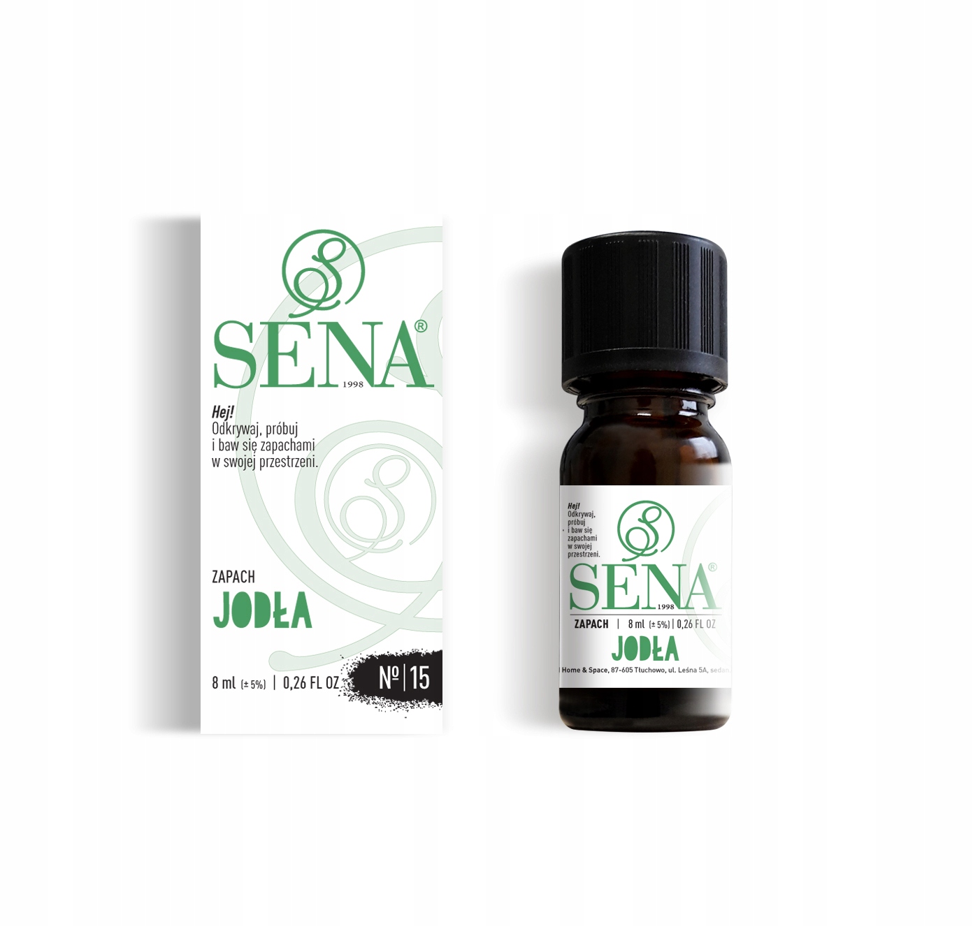 

Sena Olejki zapachowe eteryczne zapach Jodły