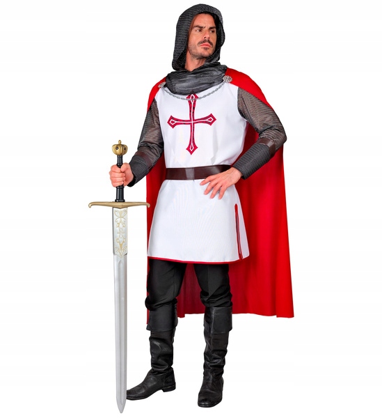 Kostým Rytířský Rytíř Templář Tunika Kostým Karneval S