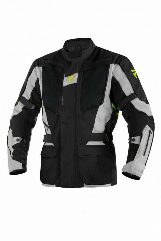 KURTKA TEKSTYLNA REBELHORN HARDY II BLACK/GREY (L)