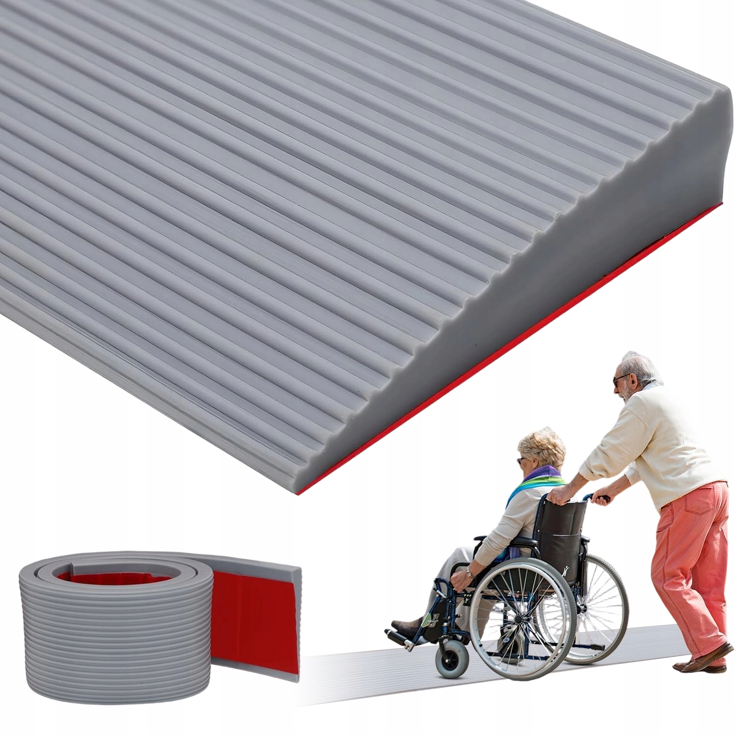 Příjezdová Cesta Na Práh Pro Kočárky Skútrů 150 CM Šířka 8 CM Výška 3 CM 500 Kg