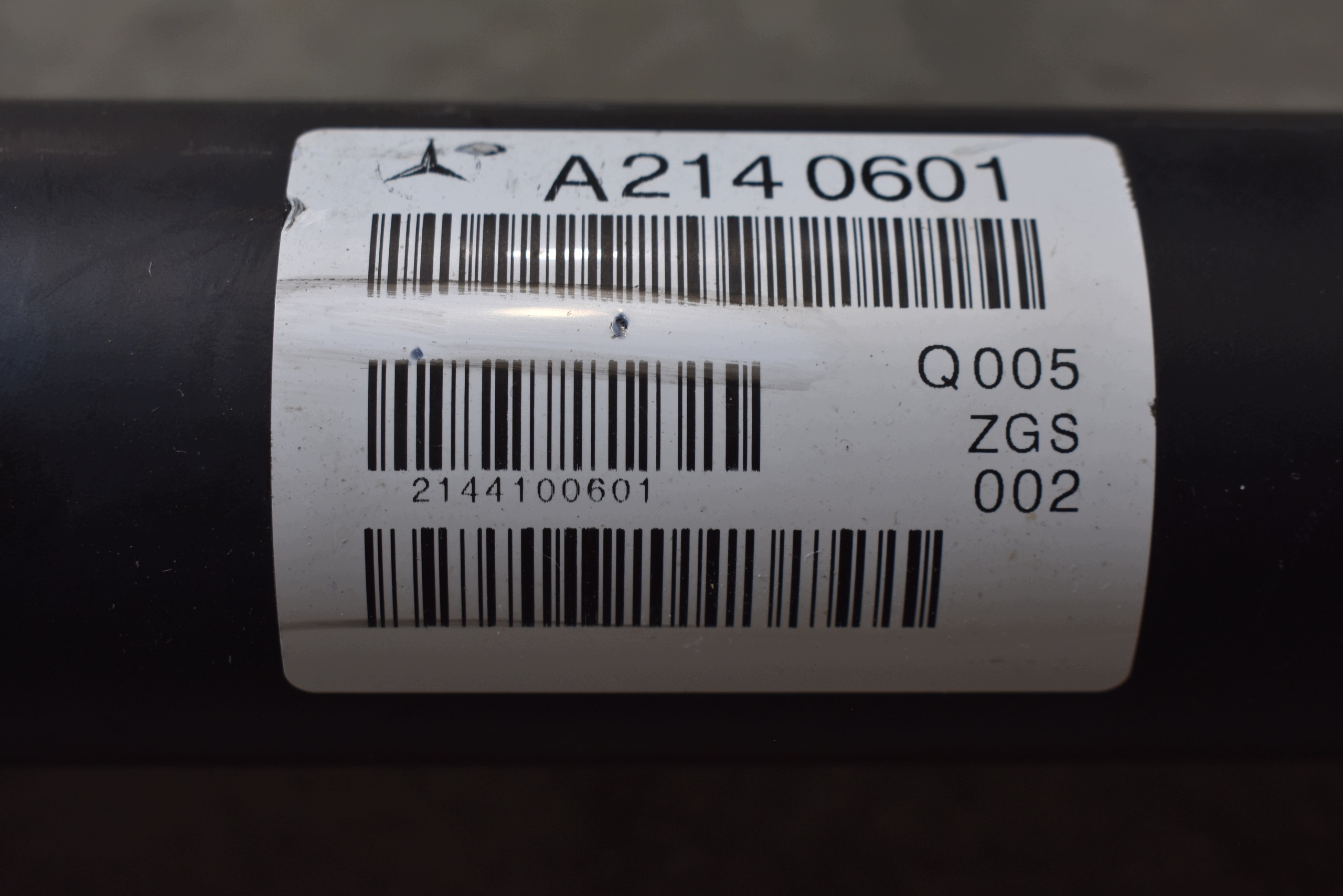 perfect condition cardan MERCEDES W214 1