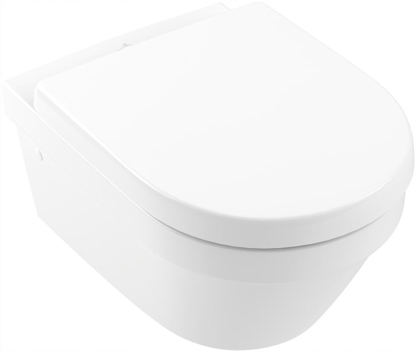 Villeroy&Boch Architectura miska Wc półokrągła wisząca 53x37 cm deska