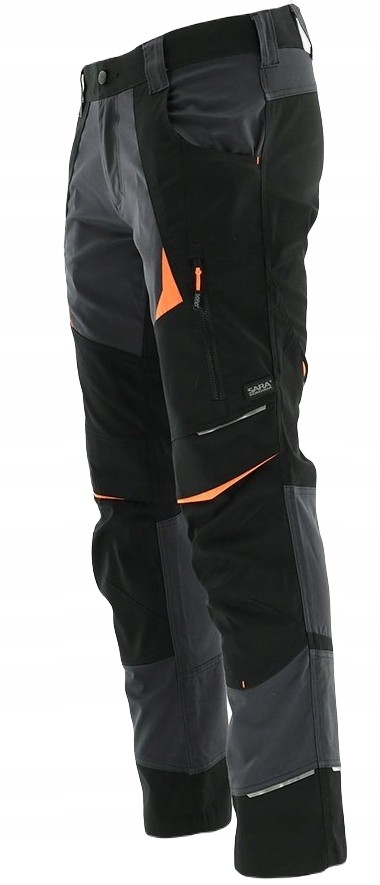 ELASTYCZNE spodnie ROBOCZE do pasa STRETCH wytrzymałe NEOFLEX mocne BHP Rozmiar 48