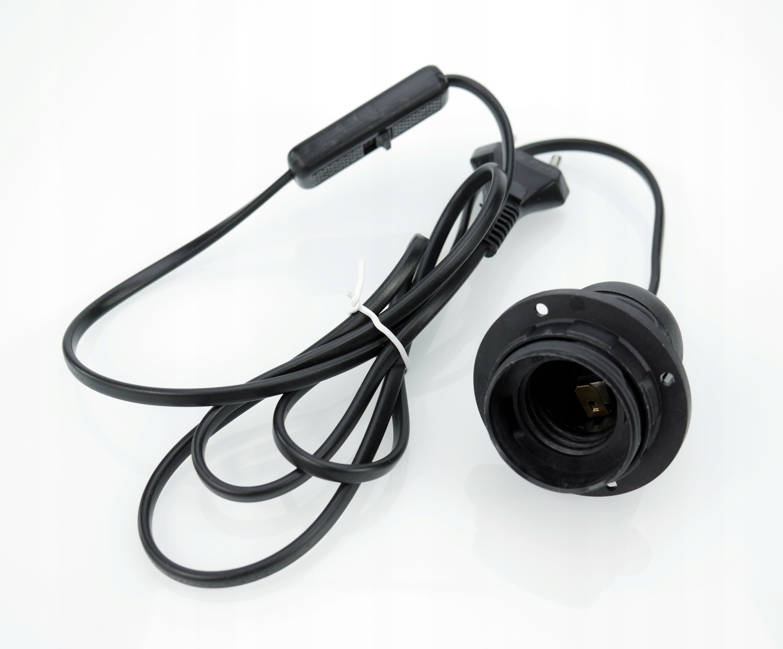 

Oprawka E27 z kablem 1,5 m i włącznikiem czarna