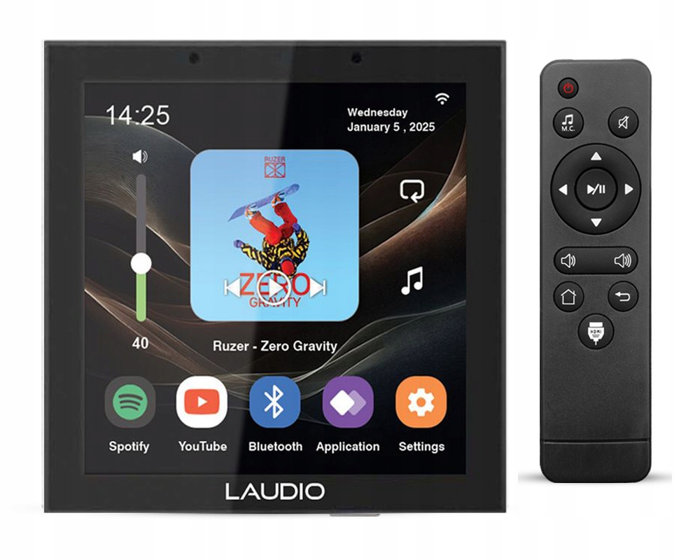 Laudio W40WIFI Podomítkové Internetové Rádio S Bt Usb Sd
