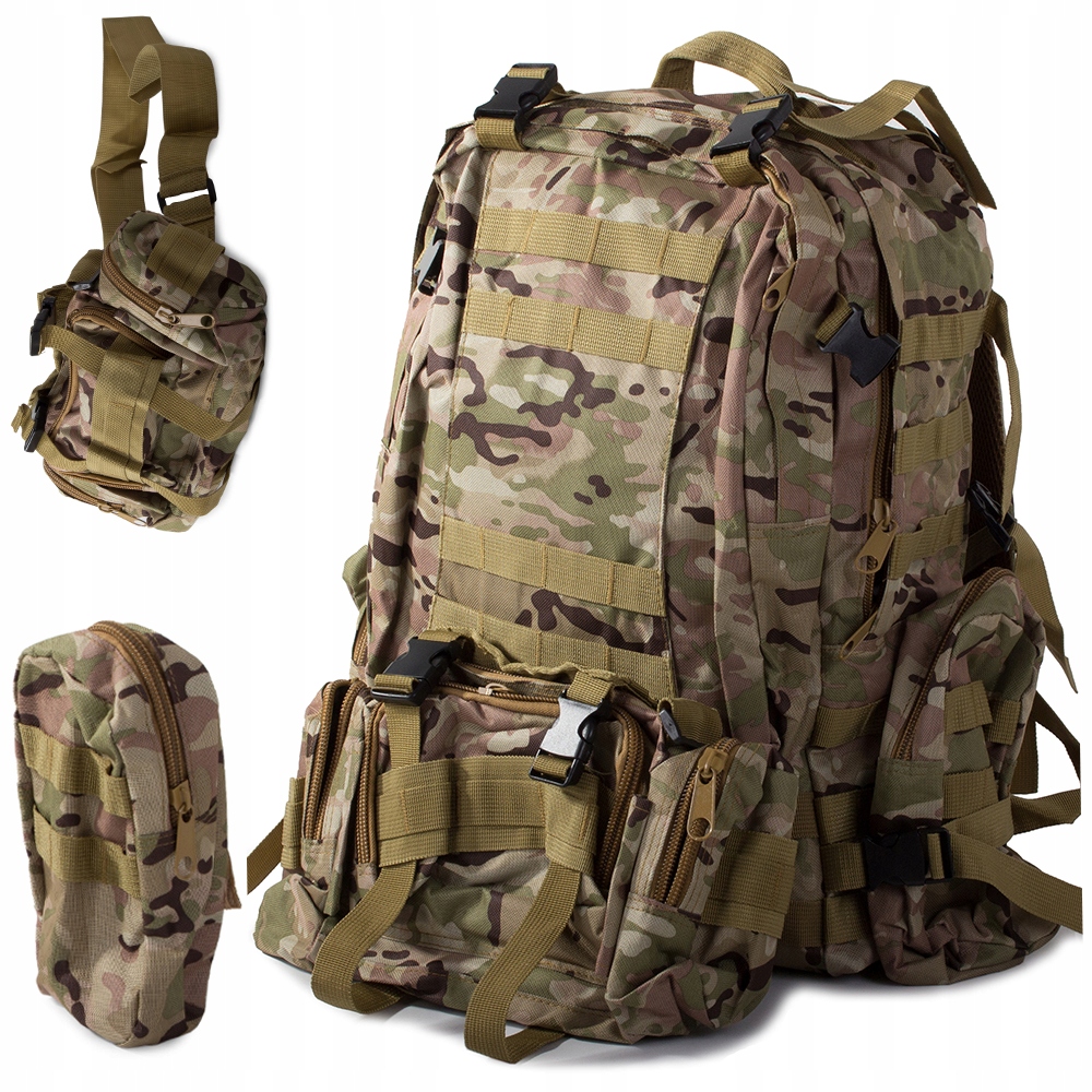 

Plecak Wojskowy Taktyczny Survival Militarny 48.5L