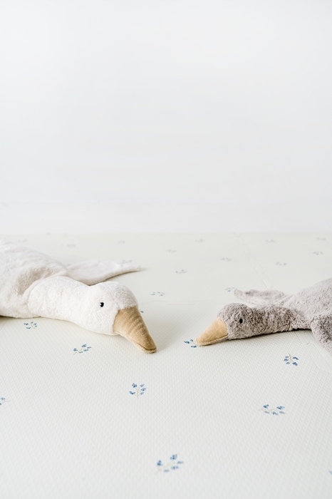 3 Sprouts Mata Piankowa EVA Blueberry Ivory Wiek dziecka 0 +