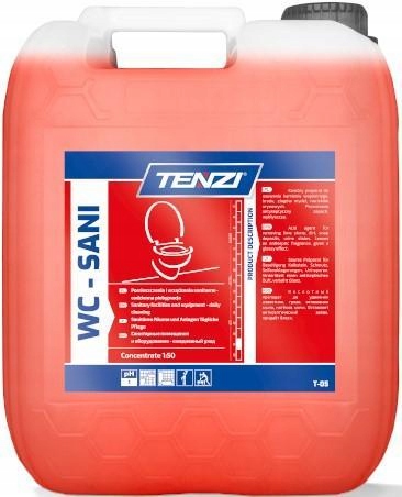 Levně Tenzi Wc-sani Prostředek Na Mytí Sanitární Keramiky 10L