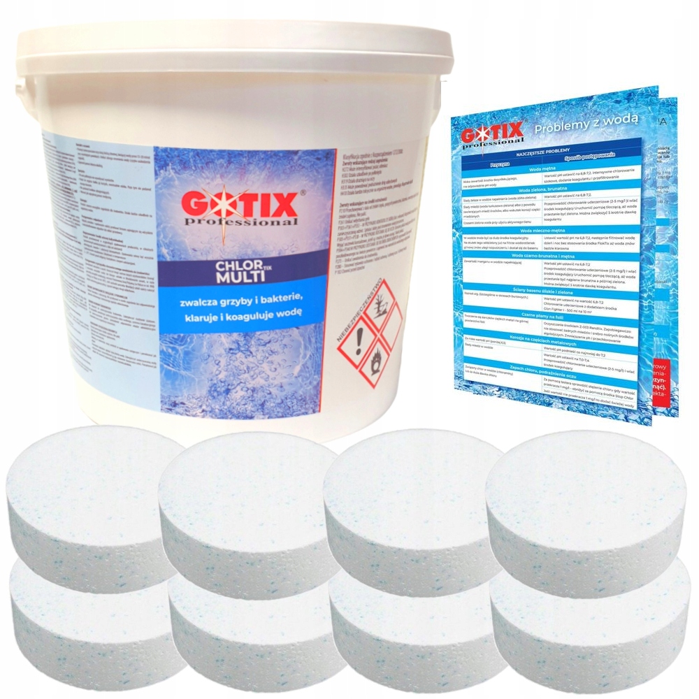 

Chlor do Basenu Chemia Basenowa Duże Tabletki 3 Kg