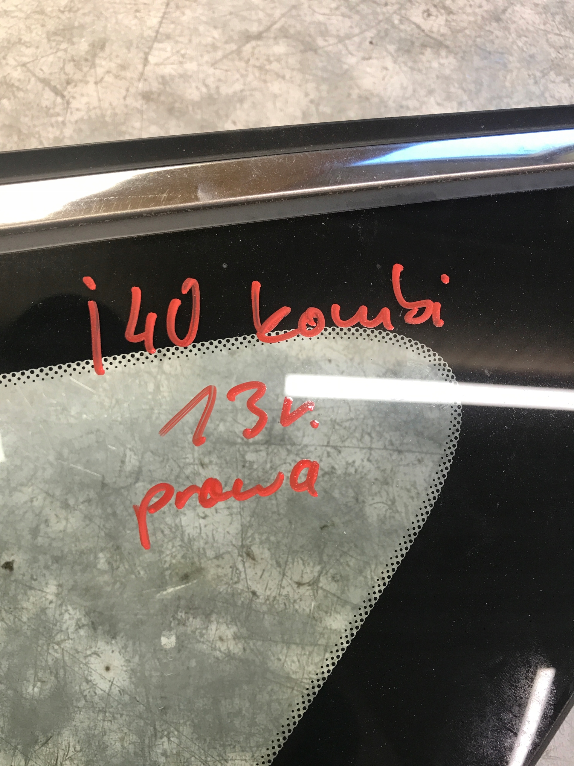 window bodywork right rear part HYUNDAI I40 KOMBI AS2