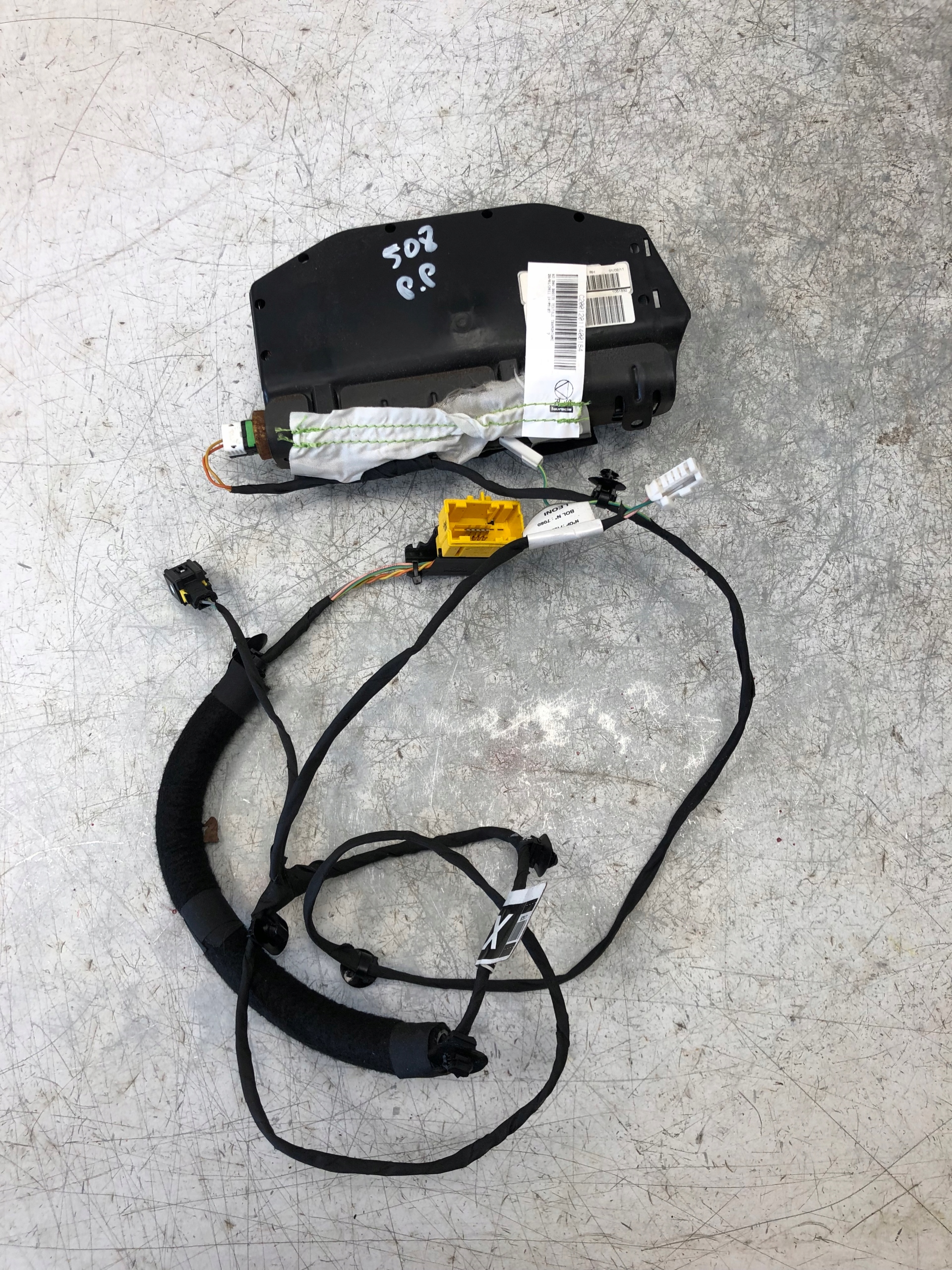 airbag airbag seat right front PEUGEOT 508